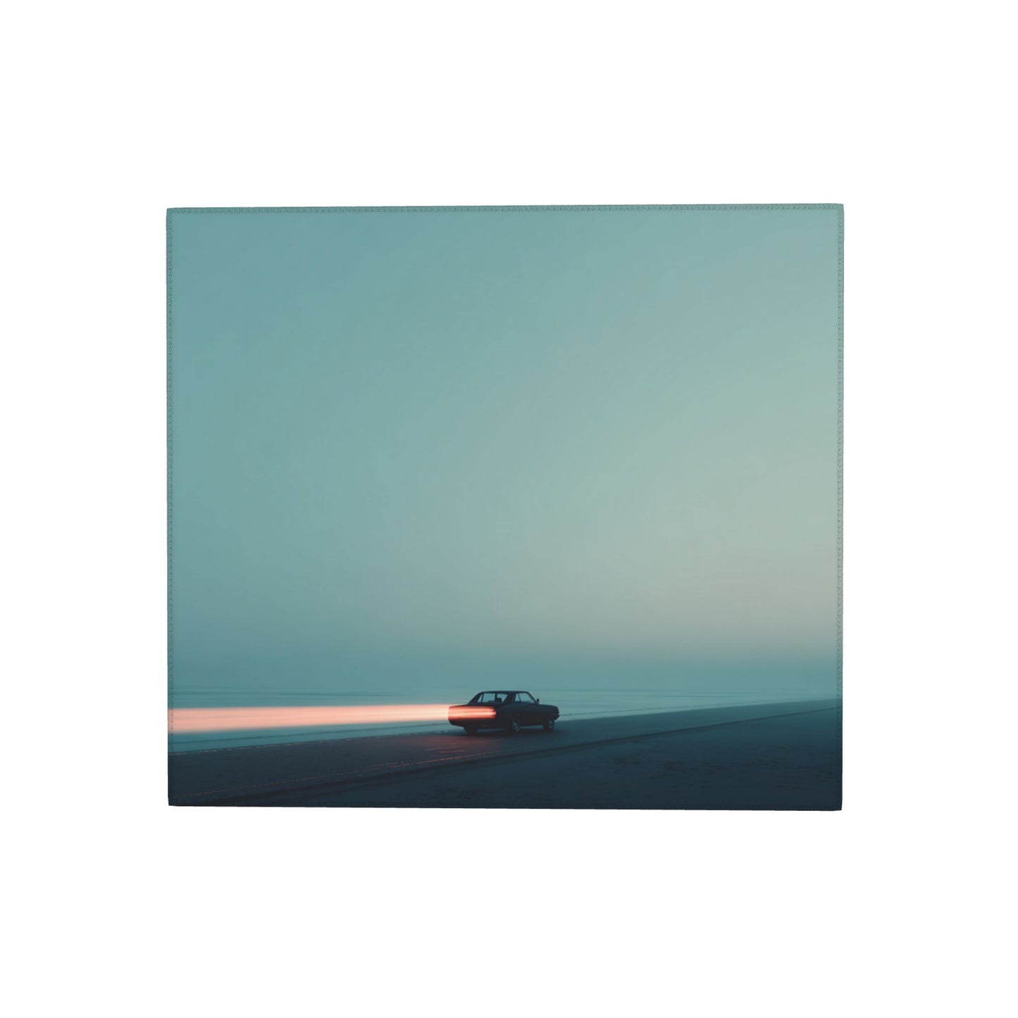 2-Pack Absorbent Kitchen Drying Mats ā Minimalist Blue Horizon Driving Theme ā Super Absorbent, Non-Slip, Quick Dry ā 18Ć16 in