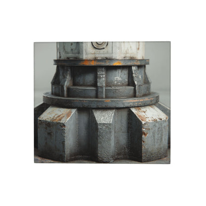 2-Pack Absorbent Kitchen Counter Mats – Rustic Metal Gear Design – Fast-Drying, Non-Slip, Machine Washable – 18 x 16 Inches