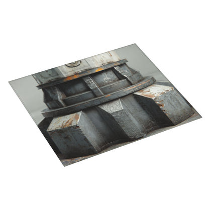 2-Pack Absorbent Kitchen Counter Mats – Rustic Metal Gear Design – Fast-Drying, Non-Slip, Machine Washable – 18 x 16 Inches