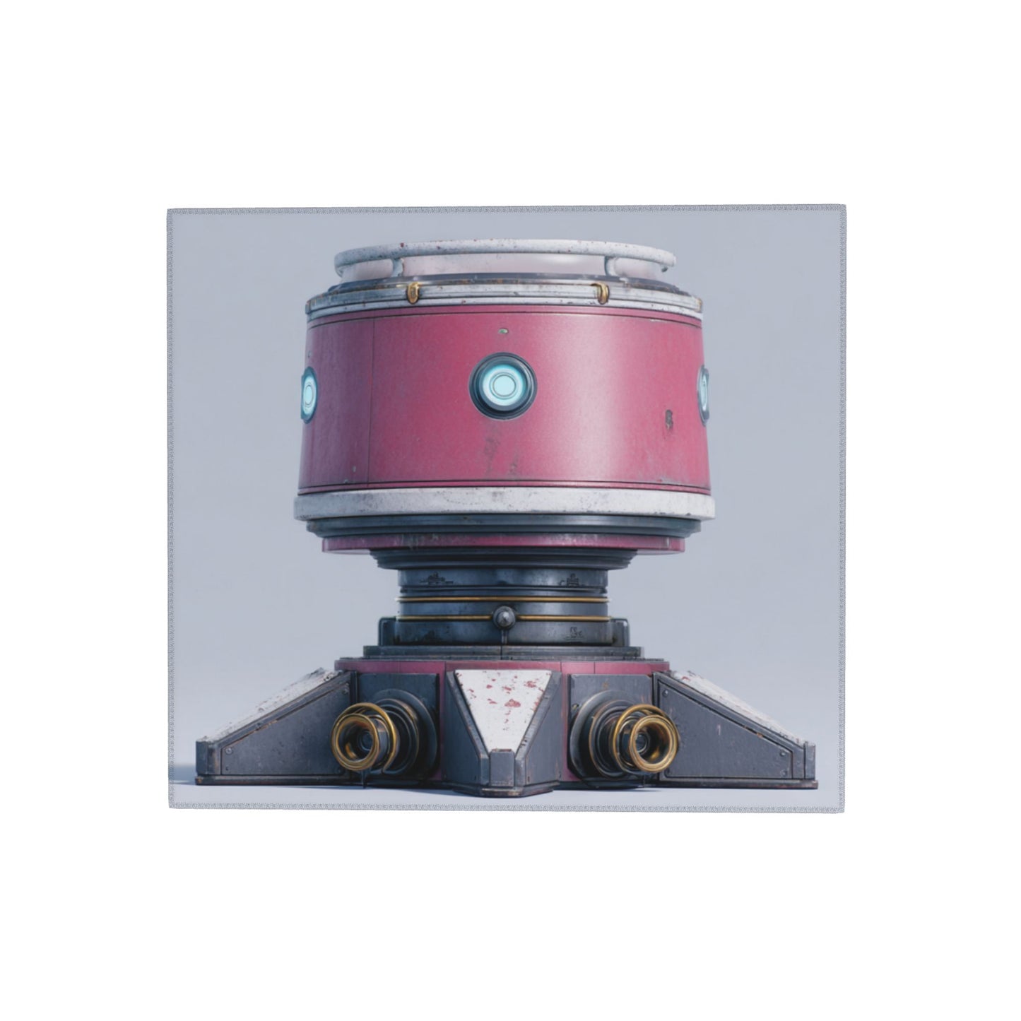 2-Pack Absorbent Kitchen Counter Mats – Sci-Fi Robot Device Theme – Quick Dry, Non-Slip, Machine Washable – 18 x 16 Inches