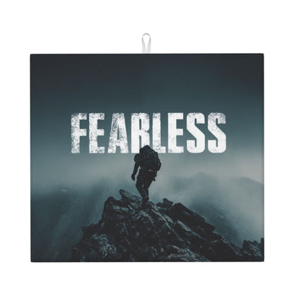 2-Pack Absorbent Kitchen Drying Mats – Mountain Explorer with   Typography – Quick-Dry, Non-Slip, Washable – 18 x 16 Inches Each