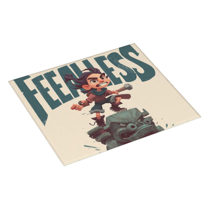 2-Pack Absorbent Kitchen Drying Mats –  Cartoon Adventure Warrior Design – Non-Slip, Quick Dry – 18x16 in – Hanging Loop Included